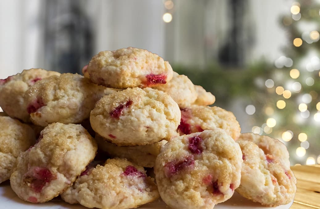 Mini Strawberry Scones