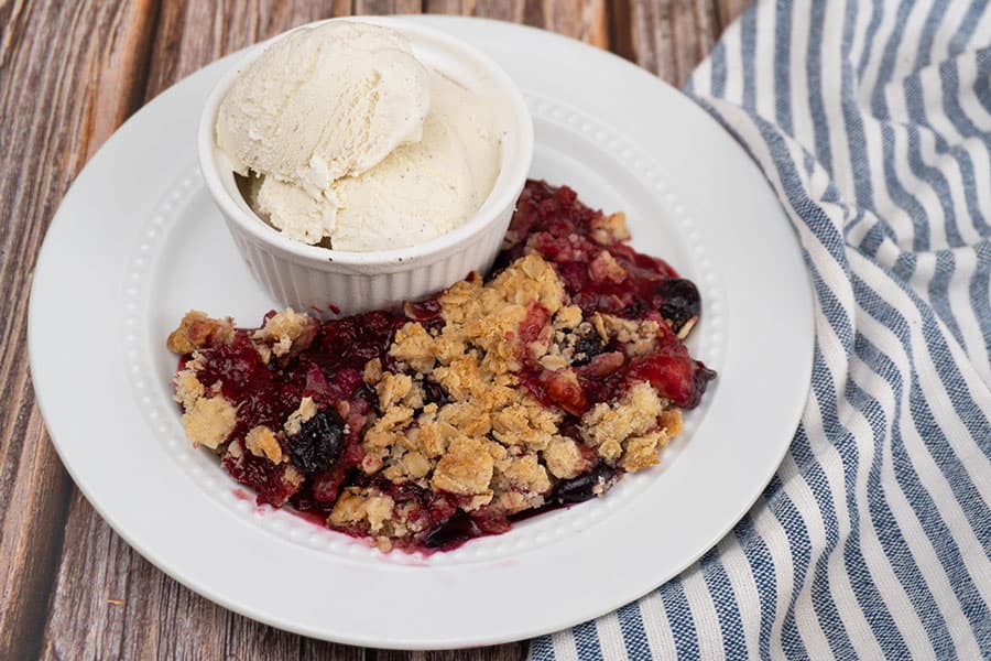Summer Berry Crisp